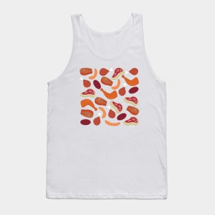 Meat Pattern Tank Top